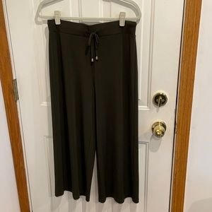 Jones New York Dark Wide Leg Palazzo Pants Medium